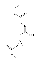 ethyl 1-[2-[(2-ethoxy-2-oxoethyl)amino]-2-oxoethyl]aziridine-2-carboxylate Structure