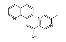 Pyrazinecarboxamide, 5-methyl-N-8-quinolinyl- (9CI)结构式