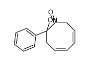 8-hydroxy-8-phenylcycloocta-3,5-dien-1-one结构式