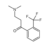 3-(dimethylamino)-1-[2-(trifluoromethyl)phenyl]propan-1-one Structure