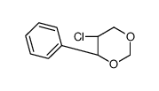 (4S,5R)-5-chloro-4-phenyl-1,3-dioxane Structure