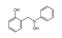 2-[(N-hydroxyanilino)methyl]phenol Structure