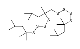 Pentene, 2,4,4-trimethyl-, sulfurized Structure