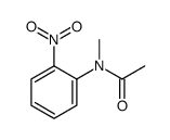 N-methyl-N-(2-nitrophenyl)acetamide Structure