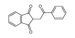 2-phenylacylindan-1,3-dione结构式