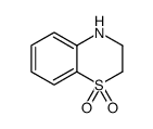 3,4-DIHYDRO-2H-1,4-BENZOTHIAZINE 1,1-DIOXIDE Structure