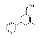 3-methyl-5-phenyl-cyclohex-2-enone oxime Structure