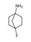 4-fluorobicyclo[2.2.1]heptan-1-amine Structure