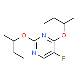 2,4-Di-sec-butoxy-5-fluoro-pyrimidine structure