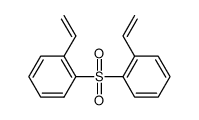 bis(2-vinylphenyl) sulfone Structure