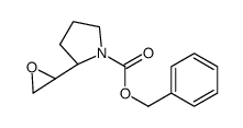 benzyl (2S)-2-[(2S)-oxiran-2-yl]pyrrolidine-1-carboxylate结构式