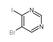 5-Bromo-4-iodopyrimidine structure