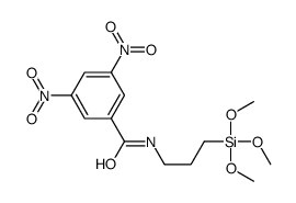 3,5-dinitro-N-(3-trimethoxysilylpropyl)benzamide结构式