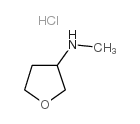 3-甲胺-四氢呋喃盐酸盐结构式