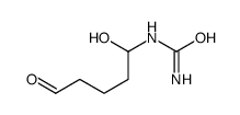 (1-hydroxy-5-oxopentyl)urea Structure