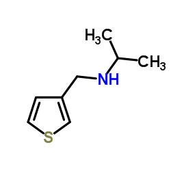 N-(3-Thienylmethyl)-2-propanamine结构式