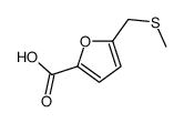 5-[(METHYLTHIO)METHYL]-2-FUROIC ACID Structure