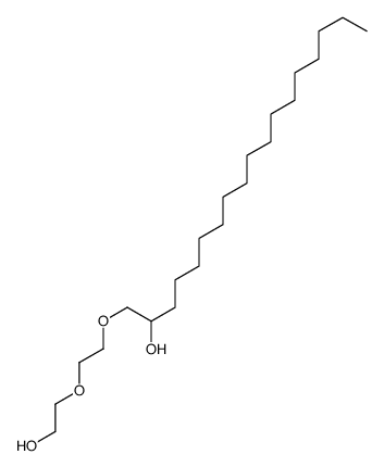 1-[2-(2-hydroxyethoxy)ethoxy]octadecan-2-ol Structure