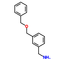 1-{3-[(Benzyloxy)methyl]phenyl}methanamine结构式