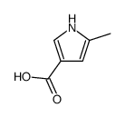 5-Methyl-1H-pyrrole-3-carboxylic acid Structure