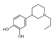 3-(3,4-dihydroxyphenyl)-N-n-propylpiperidine结构式