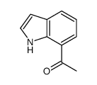 Ethanone, 1-(1H-indol-7-yl)- (9CI) structure