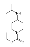 Ethyl 4-(isopropylamino)piperidine-1-carboxylate Structure