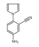 5-氨基-2-(1H-吡咯-1-基)苯甲睛结构式