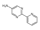 2-(2-pyridyl)pyrimidin-5-amine结构式