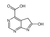 6-oxo-5,7-dihydropyrrolo[2,3-d]pyrimidine-4-carboxylic acid Structure