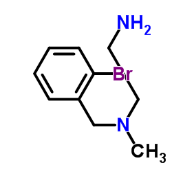 N-(2-Bromobenzyl)-N-methyl-1,2-ethanediamine结构式