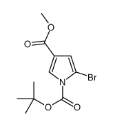 1-tert-Butyl 3-methyl 5-bromo-1H-pyrrole-1,3-dicarboxylate, Methyl 5-bromo-1-(tert-butoxycarbonyl)-1H-pyrrole-3-carboxylate图片