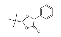 (2R,5R)-2-(tert-butyl)-5-phenyl-1,3-dioxolan-4-one Structure