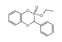 2-ethoxy-2,3-dihydro-3-phenyl-1,4,2-benzodioxaphosphorin 2-oxide Structure