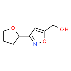 5-Isoxazolemethanol,3-(tetrahydro-2-furanyl)-(9CI)结构式