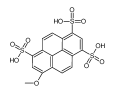 8-methoxypyrene-1,3,6-trisulfonic acid结构式