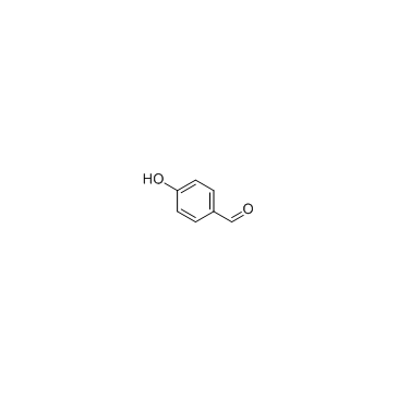 4-hydroxybenzaldehyde Structure