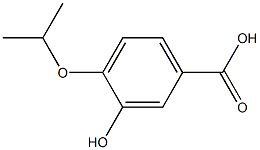 3-hydroxy-4-isopropoxybenzoic acid Structure