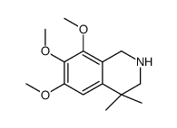 6,7,8-triMethoxy-4,4-dimethyl-1,2,3,4-tetrahydroisoquinoline picture