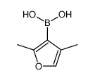 (2,4-dimethylfuran-3-yl)boronic acid Structure