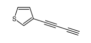 Thiophene, 3-(1,3-butadiynyl)- (9CI) Structure