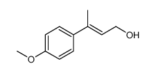 3-(4-methoxyphenyl)but-2-en-1-ol Structure