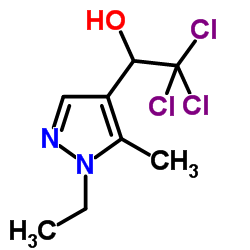 2,2,2-Trichloro-1-(1-ethyl-5-methyl-1H-pyrazol-4-yl)ethanol图片