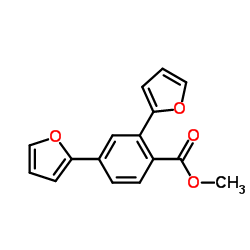 Methyl 2,4-di(2-furyl)benzoate图片