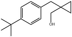 (1-(4-(叔丁基)苄基)环丙基)甲醇结构式