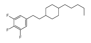 1,2,3-trifluoro-5-[2-(4-pentylcyclohexyl)ethyl]benzene Structure