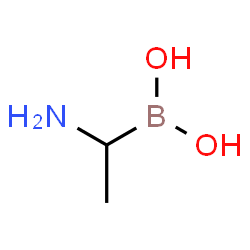 (1-Aminoethyl)boronic acid结构式