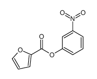 (3-nitrophenyl) furan-2-carboxylate Structure