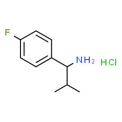 1-(4-Fluorophenyl)-2-methylpropan-1-amine hcl picture