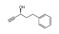 (S)-5-phenyl-1-pentyn-3-ol Structure